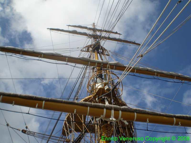 50 - Pennoni dell'albero di maestra - Main mast's yards.jpg